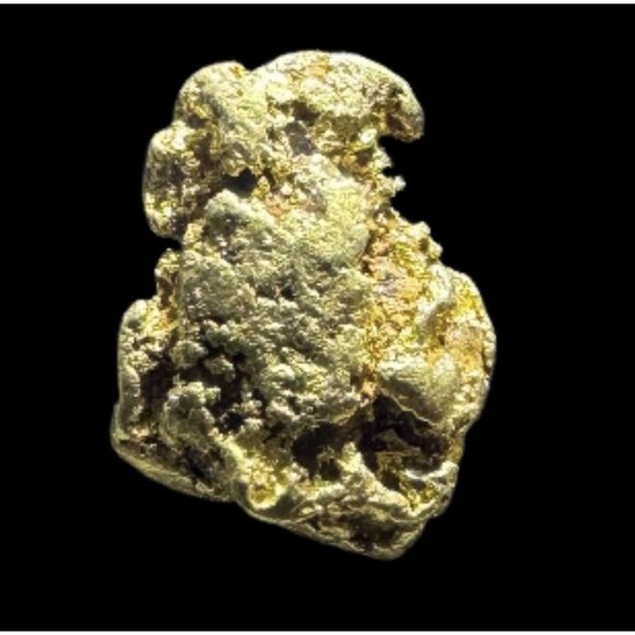 Gold Nugget - Grass Valley, California - 0.146 grams #385 - Picture 1 of 8